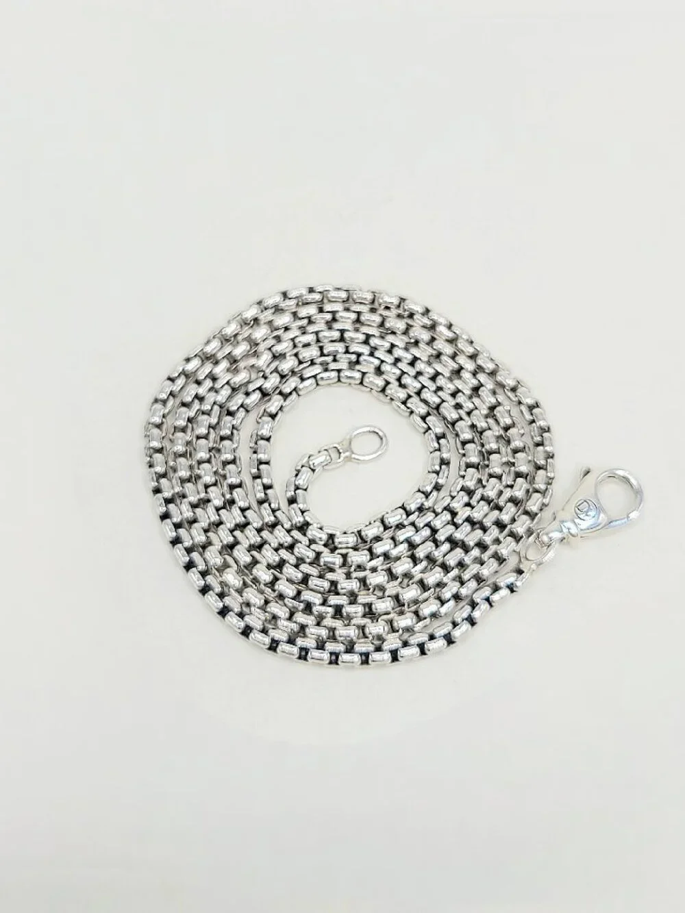 David Yurman Box Chain Necklace in Sterling Silver - 2.7mm - 22